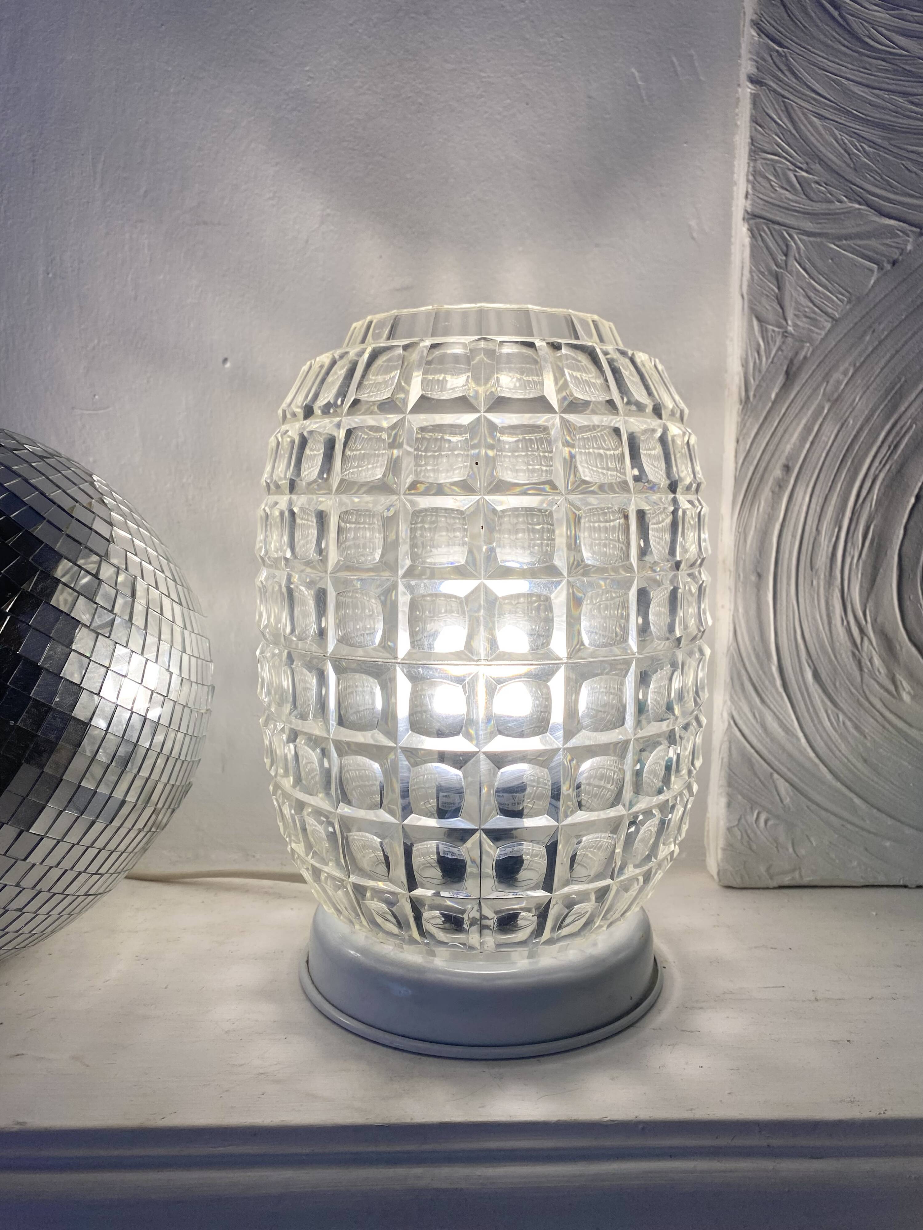 Vintage mood lamp to table