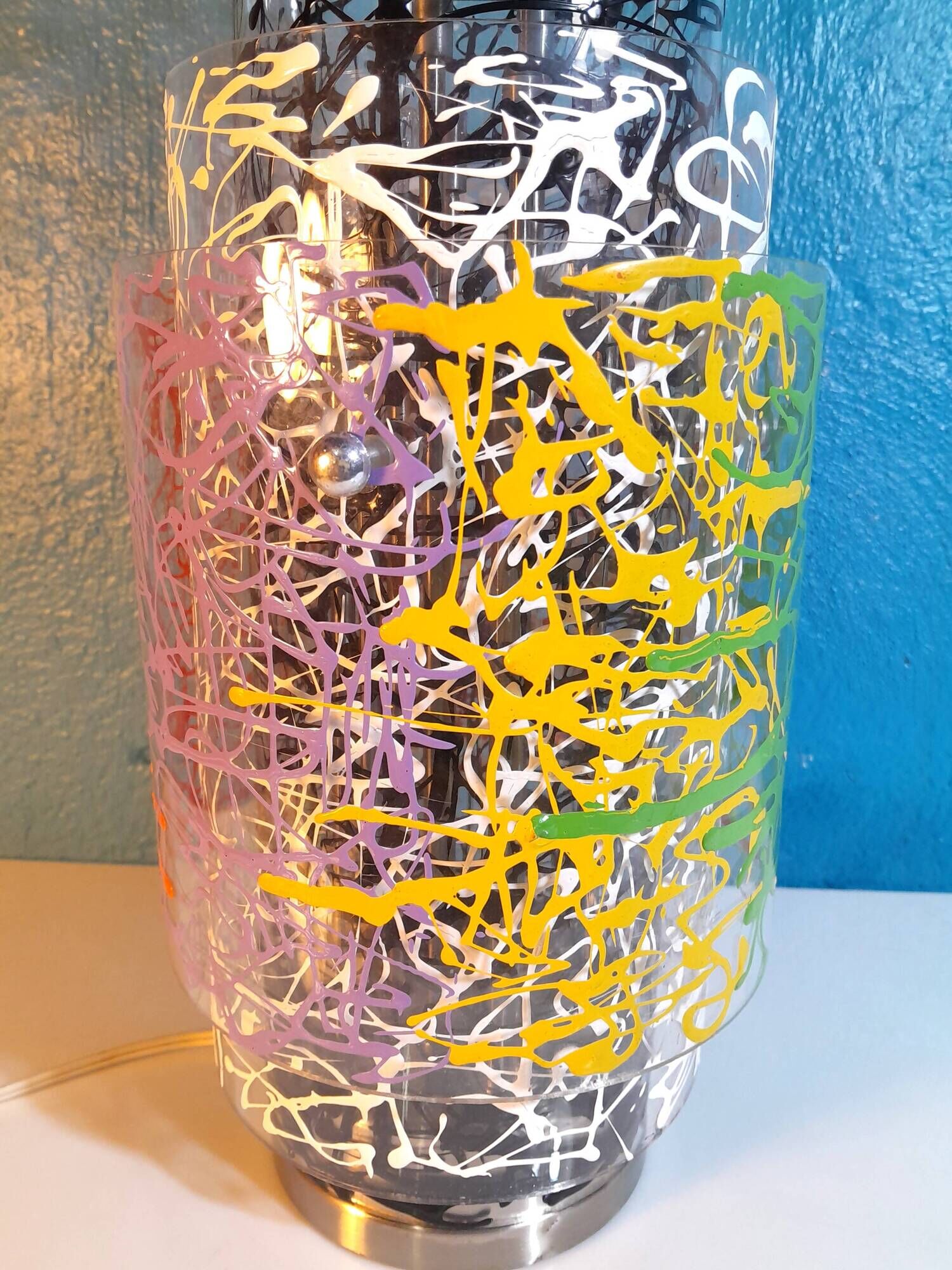 "Pollock" lamp 1980s