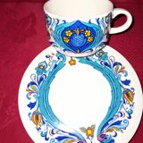 Set of coffee cups with saucers Villeroy and Boch Izmir Vitro-Porcelain