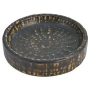 Mid-Century Modern Brown Stoneware Rubus Bowl by Gunnar Nylund for Rörstrand