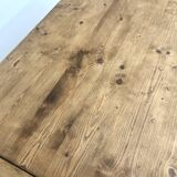 70s pine farmhouse table