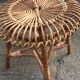 Rattan stool