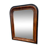 Wood Mirror and Stuk Brown and Black