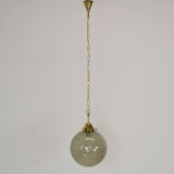 Mid-century Glass Pendant,Kamenicky Senov,1960's.
