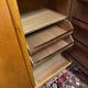 Armoire penderie dressing pied compas vintage design 60/70