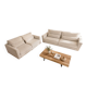 Roche Bobois "Long Beach" Sofa Set – Arianna Pearl Fabric