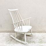 Rocking chair vintage white