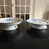 two Art Deco porcelain dishes F. Legrand & Cie