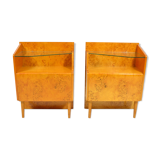 Vintage bohemian bedside tables 1960