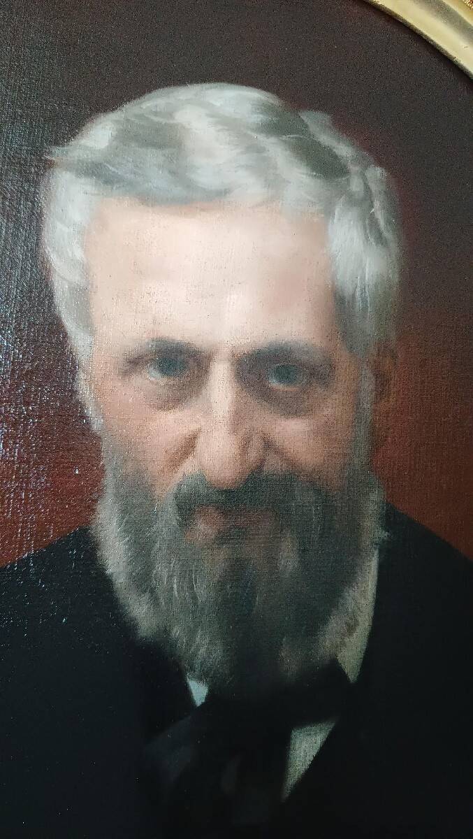 Portrait of Cesare Altoviti oil on canvas - Antonio Ciseri (1821-1893)