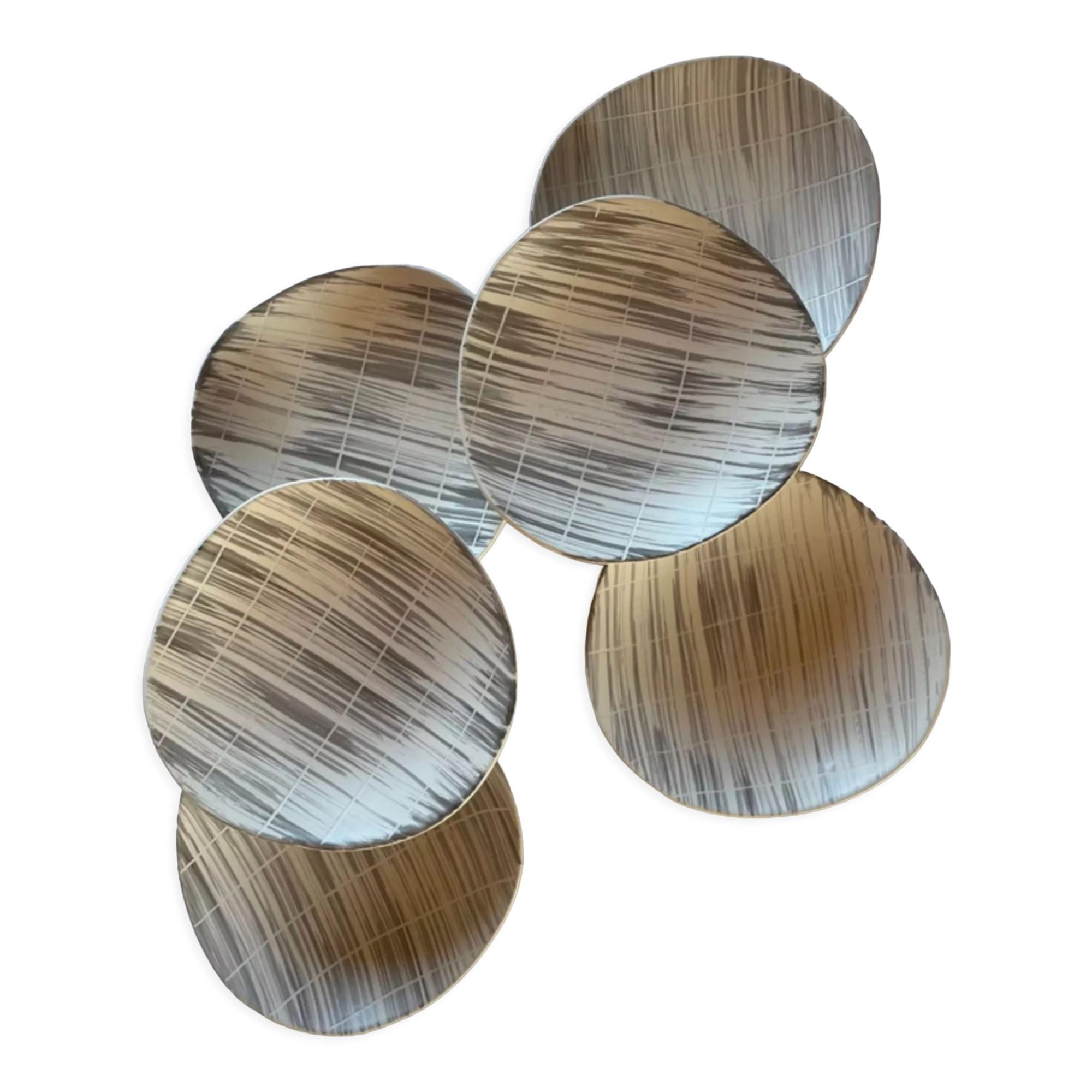 Niderviller hollow plates "Sail"