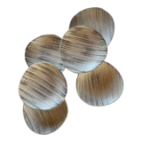 Niderviller hollow plates "Sail"