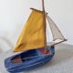 Basin sailing boat from the French brand Tirot, vintage toy.