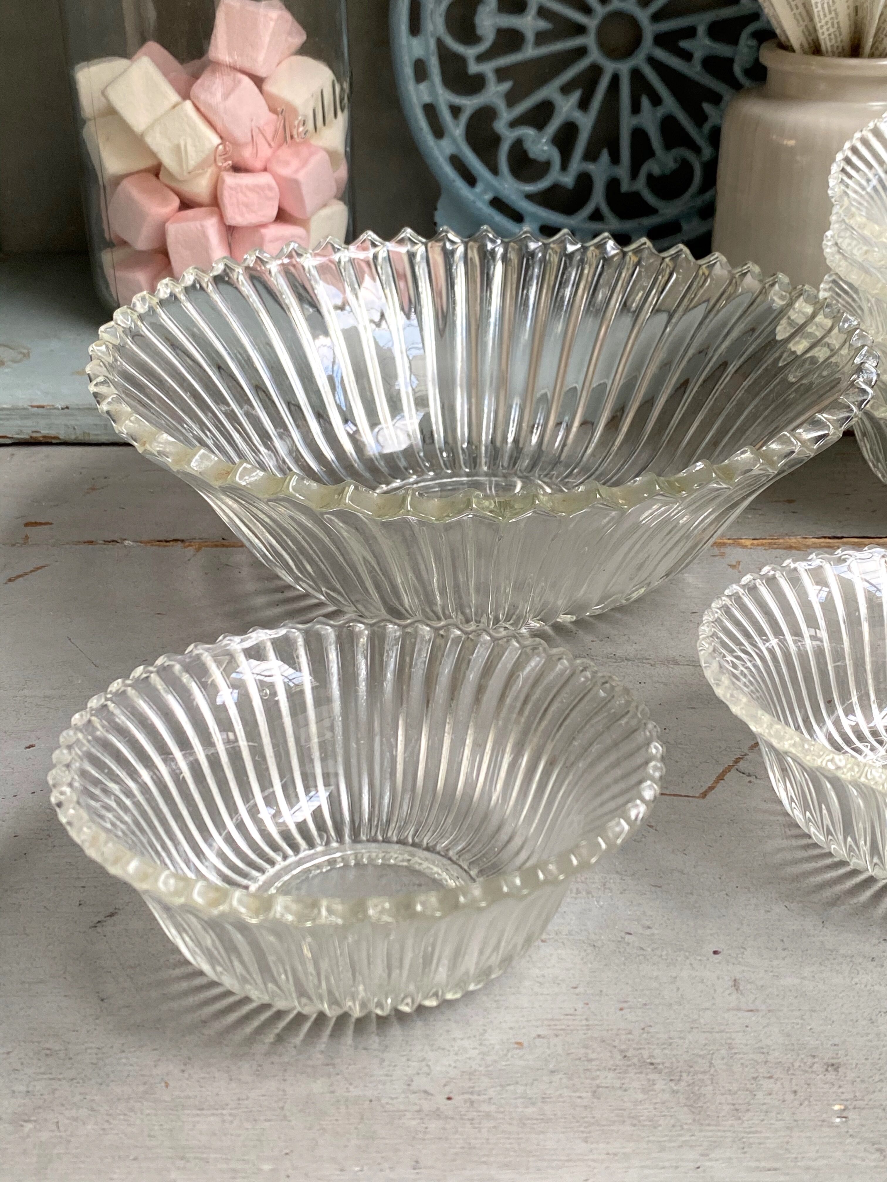 Art deco dessert set