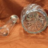 Carafe for orangeade, glass and crystal