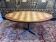 Table à manger réhaussable pied centrale 1970