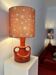 Rare design lamp pan ceramic - west german pottery