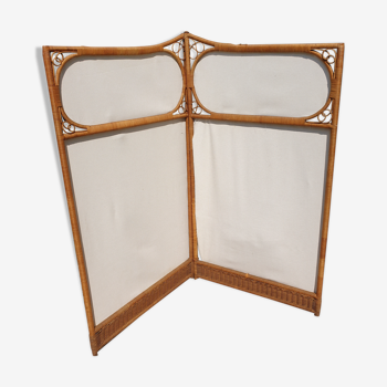 Rattan screen