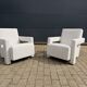 2x Cassina Utrecht chair in beige bouclé, Gerrit Rietveld. In NEW CONDITION!!
