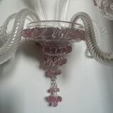Wall lamp in Murano glass