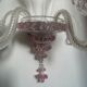 Wall lamp in Murano glass