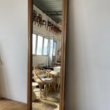 Old foot mirror gilded