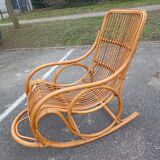 Rattan rocking chair