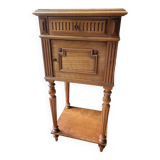 Louis Bonnin bedside table in Henri II style