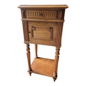 Louis Bonnin bedside table in Henri II style