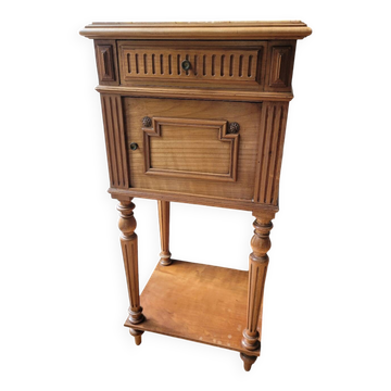 Louis Bonnin bedside table in Henri II style