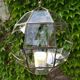 Vintage round canopy with its hook