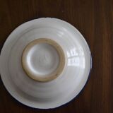 Multicolored fish pattern salad bowl