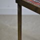 Table d'appoint laiton et céramique 1960