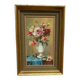 Oil on Canvas – “Still Life with Vase” by R.P. Vintage & Framed 28×40cm