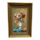 Oil on Canvas – “Still Life with Vase” by R.P. Vintage & Framed 28×40cm