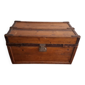 Malle de rangement en bois