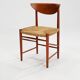 Model 316 dining chairs by Peter White & Orla Moelgard-Nielsen for Søborg Møbelfabrik, 1958, set of 6