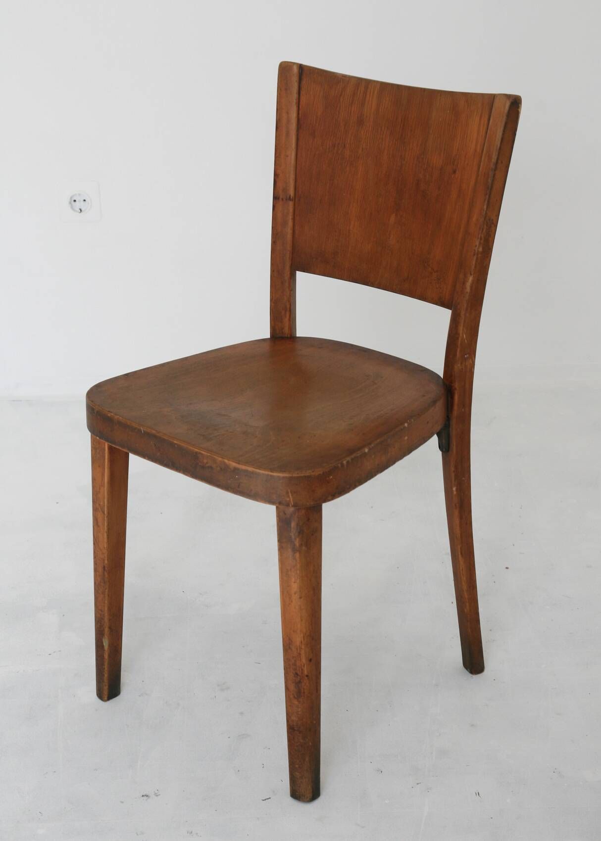 Set of Antique bentwood dining chairs from Thonet, 1930