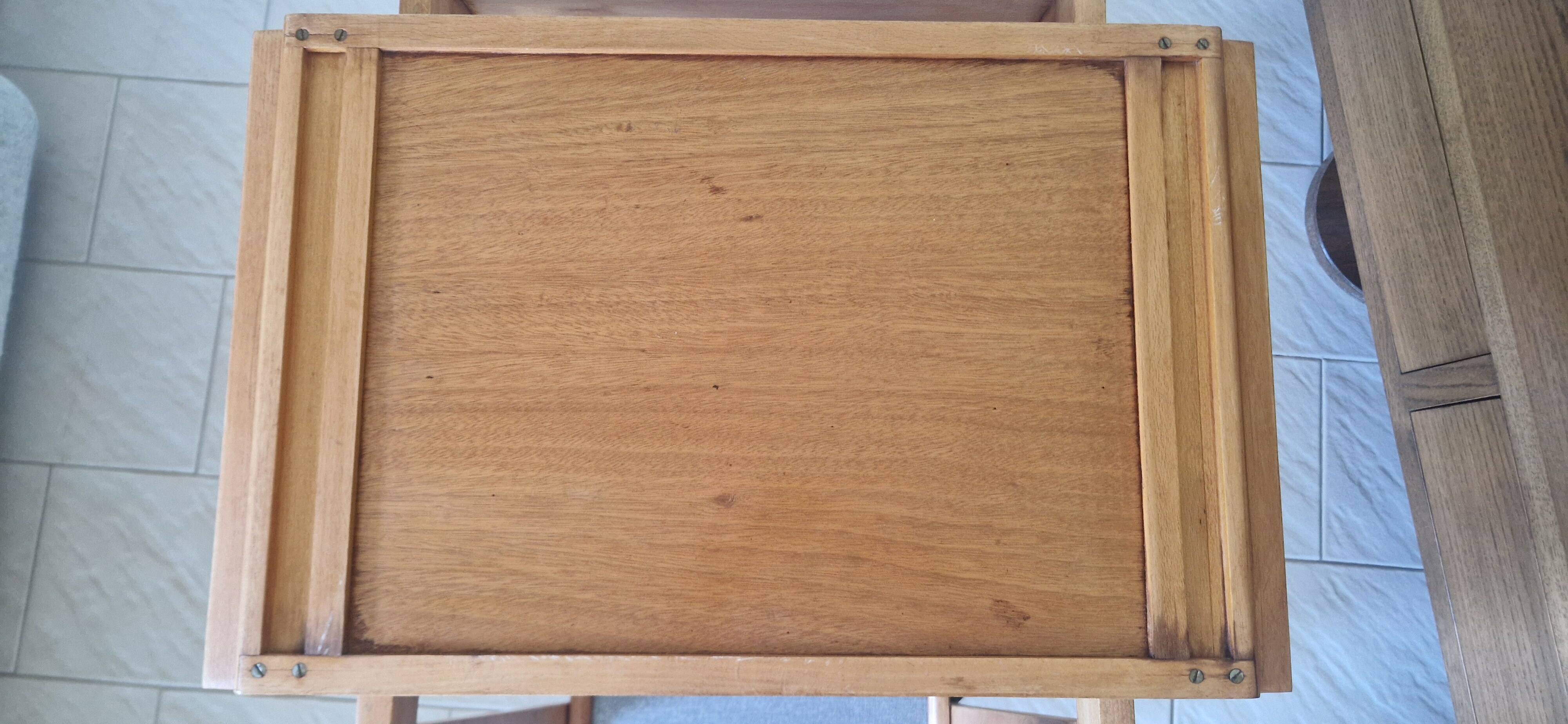 Vintage wooden sideboard from the 1970s.