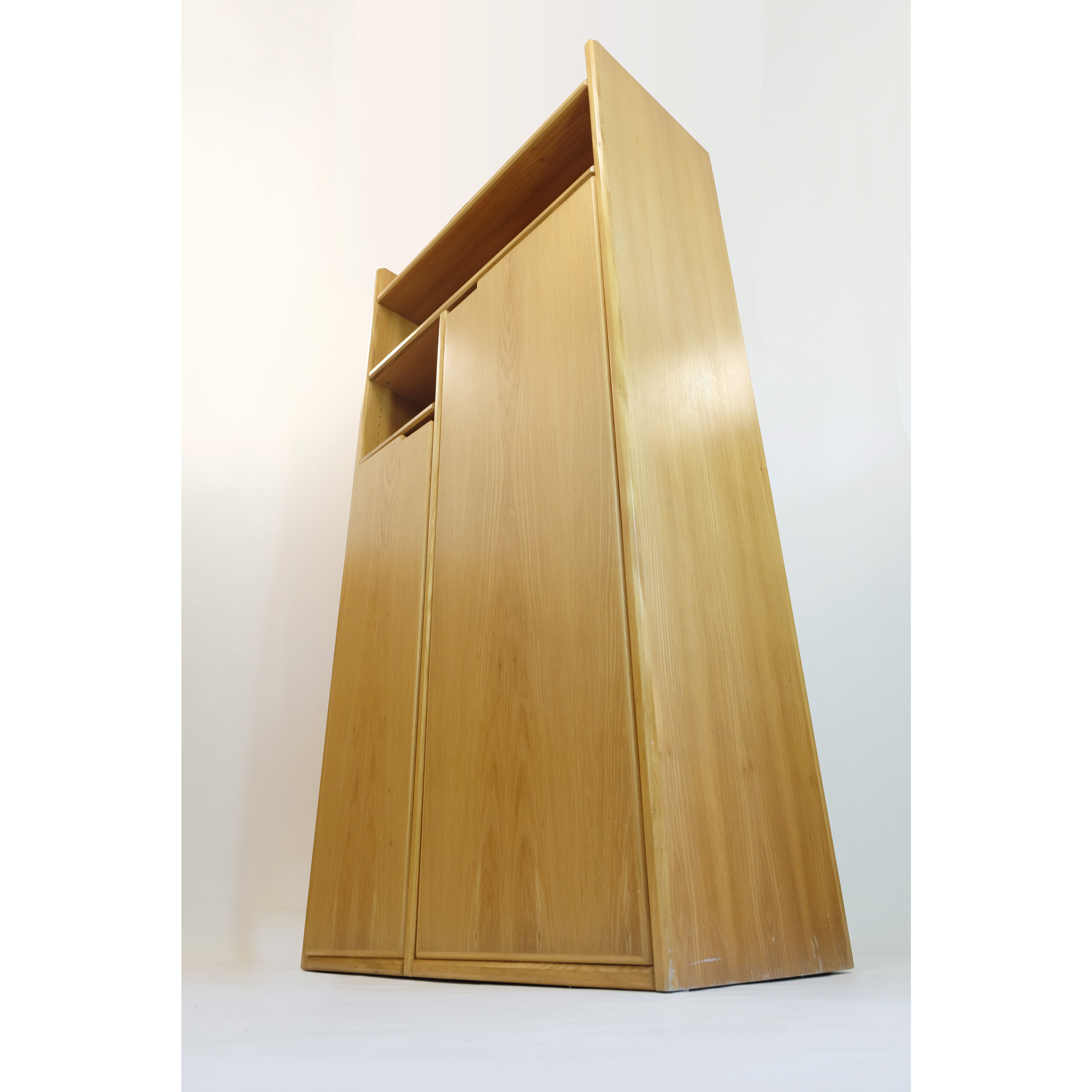 Elm cabinet from the GO series, Pierre Chapo