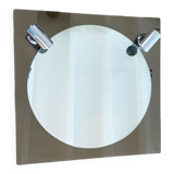 Lighted smoked mirror
