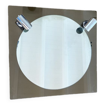 Lighted smoked mirror