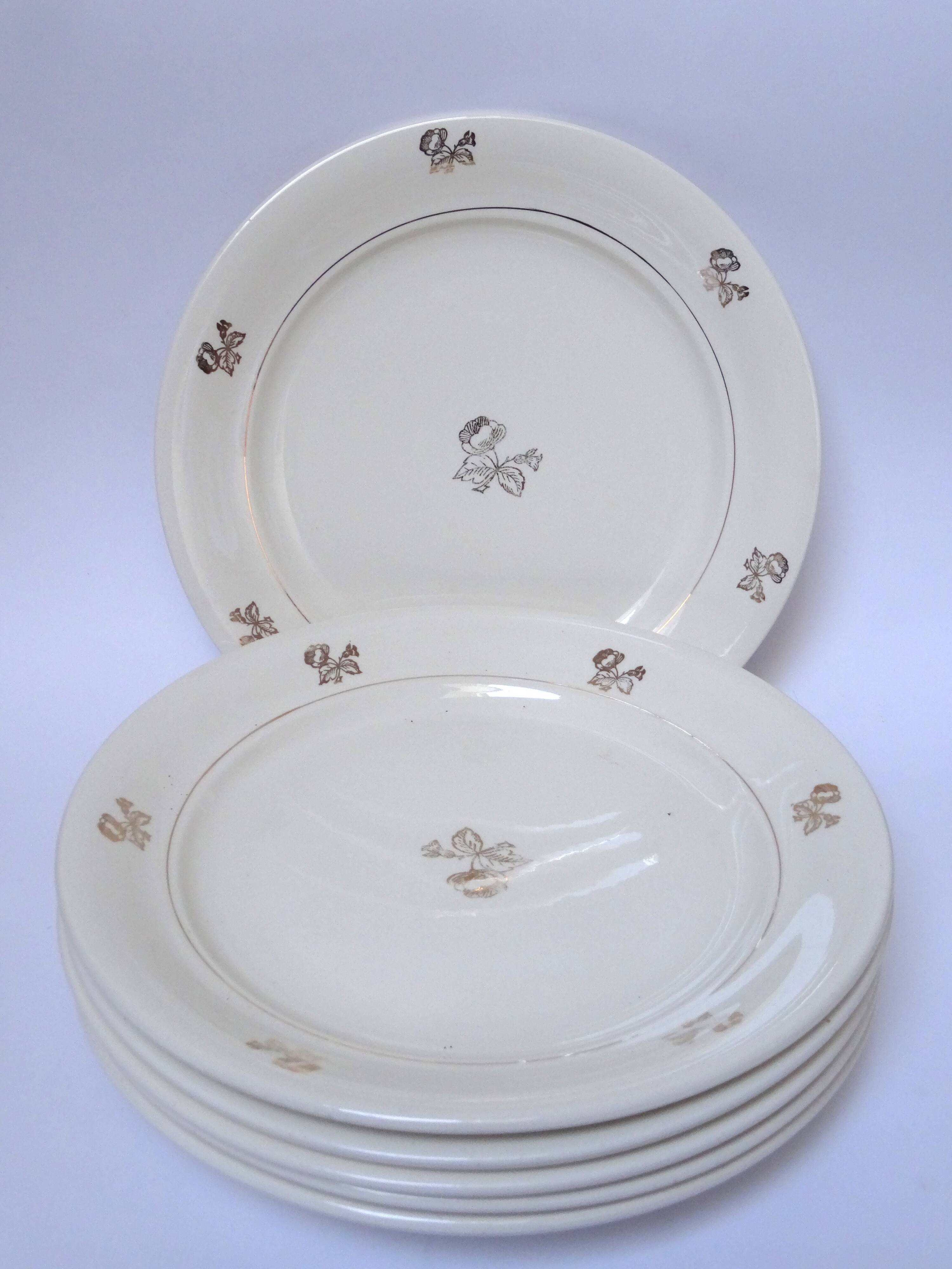 6 flat plates Villeroy & Boch