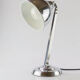 Lampe de bureau chromée