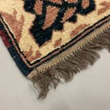 Unusual afghan wool ziegler rug 250x156 cm handmade chobi rug, purple beige blue