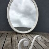 Enamelled cast iron hanger, circa 1950