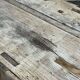 Console - raw oak carpenter's table from the 1930s