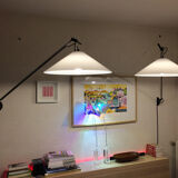 Vintage telescopic wall lamp "Aggregato Braccio 110" by Enzo Mari