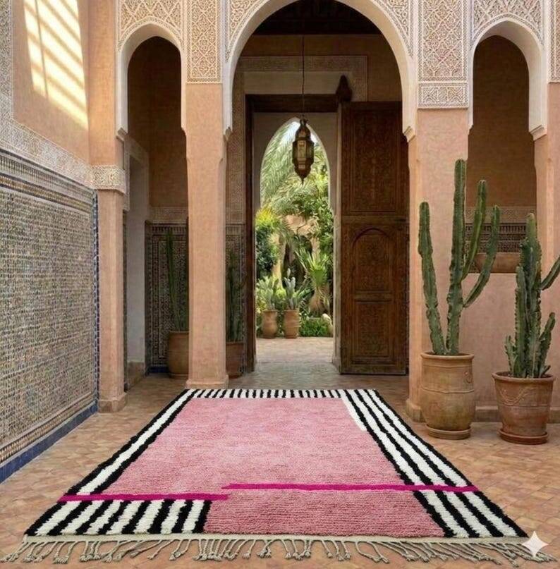 Tapis berbère marocain au charme naturel 250cmx150cm