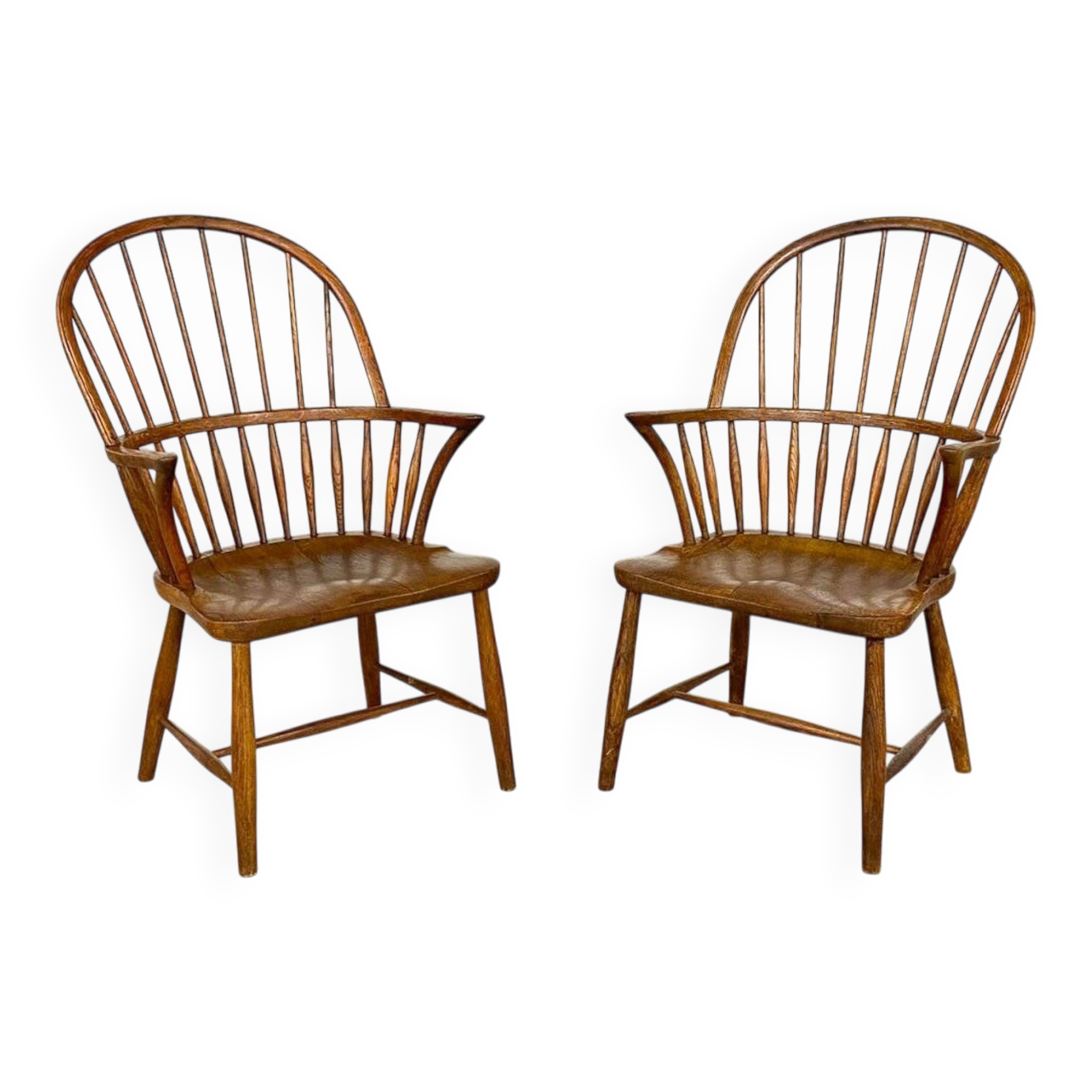 CH18A dining chairs by Frits Henningsen for Carl Hansen & Son, set of 2